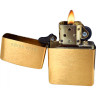 Зажигалка Zippo Brushed Brass 204