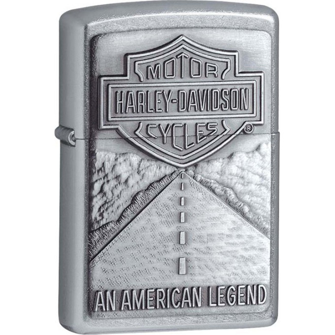 Zippo Harley-Davidson 20229, матовая серебристая